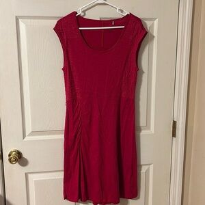 Toad &Co sleeveless dress size medium